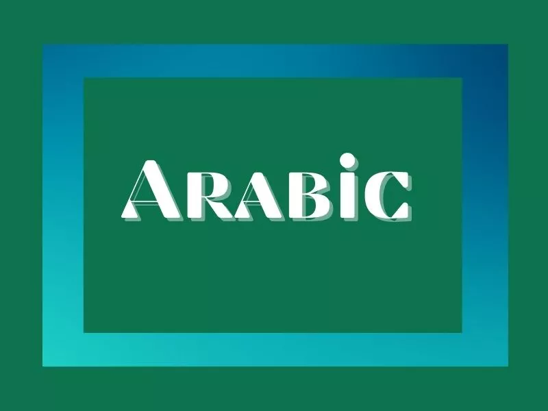 link the library's Arabic Language Collection 