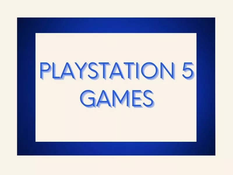 Link to list of Playstation 5 video games