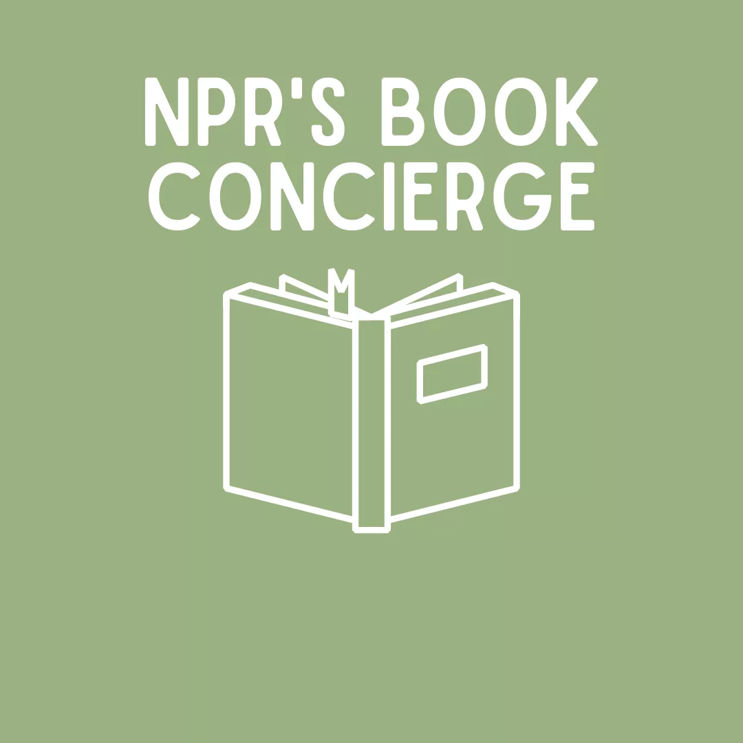 label reads NPR's Book Concierge
